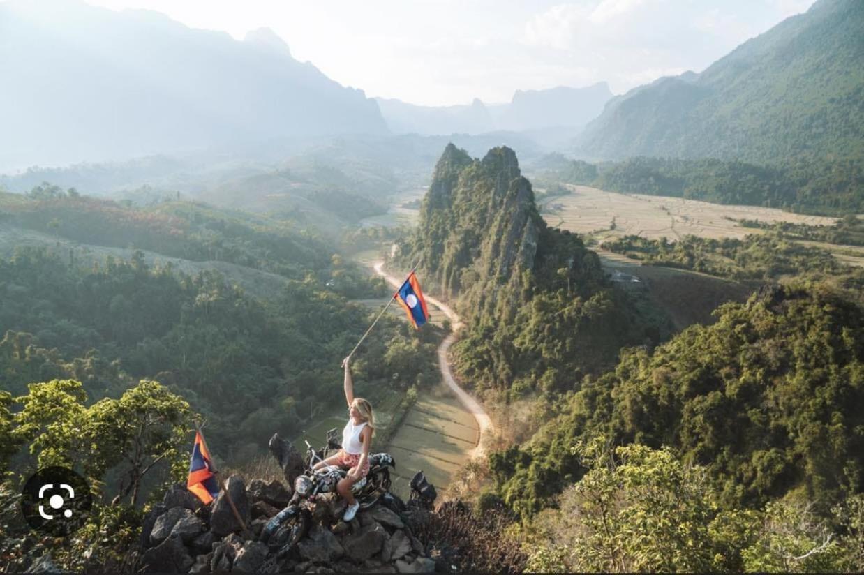 Vang Vieng Victory Hostel المظهر الخارجي الصورة