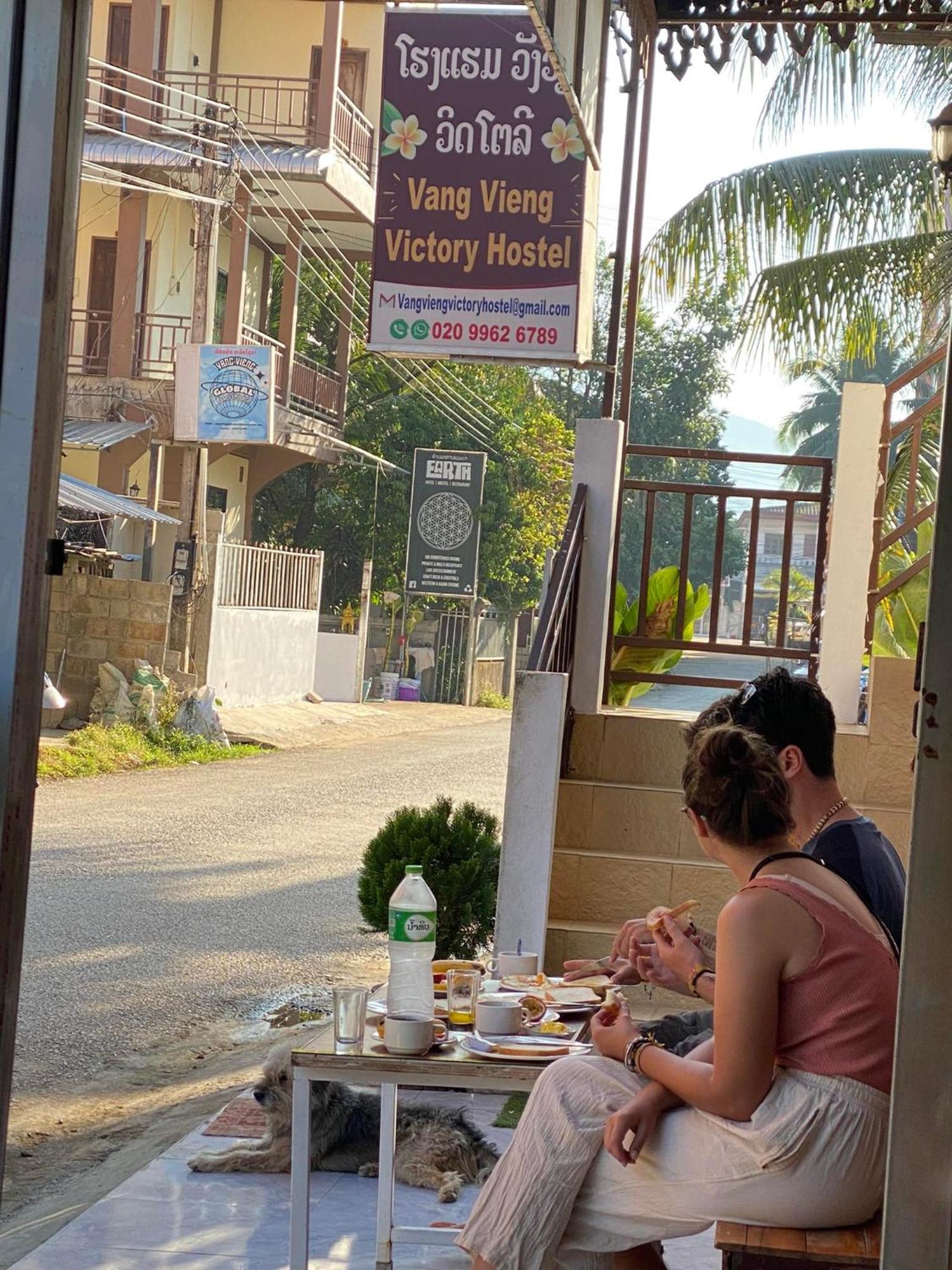 Vang Vieng Victory Hostel المظهر الخارجي الصورة