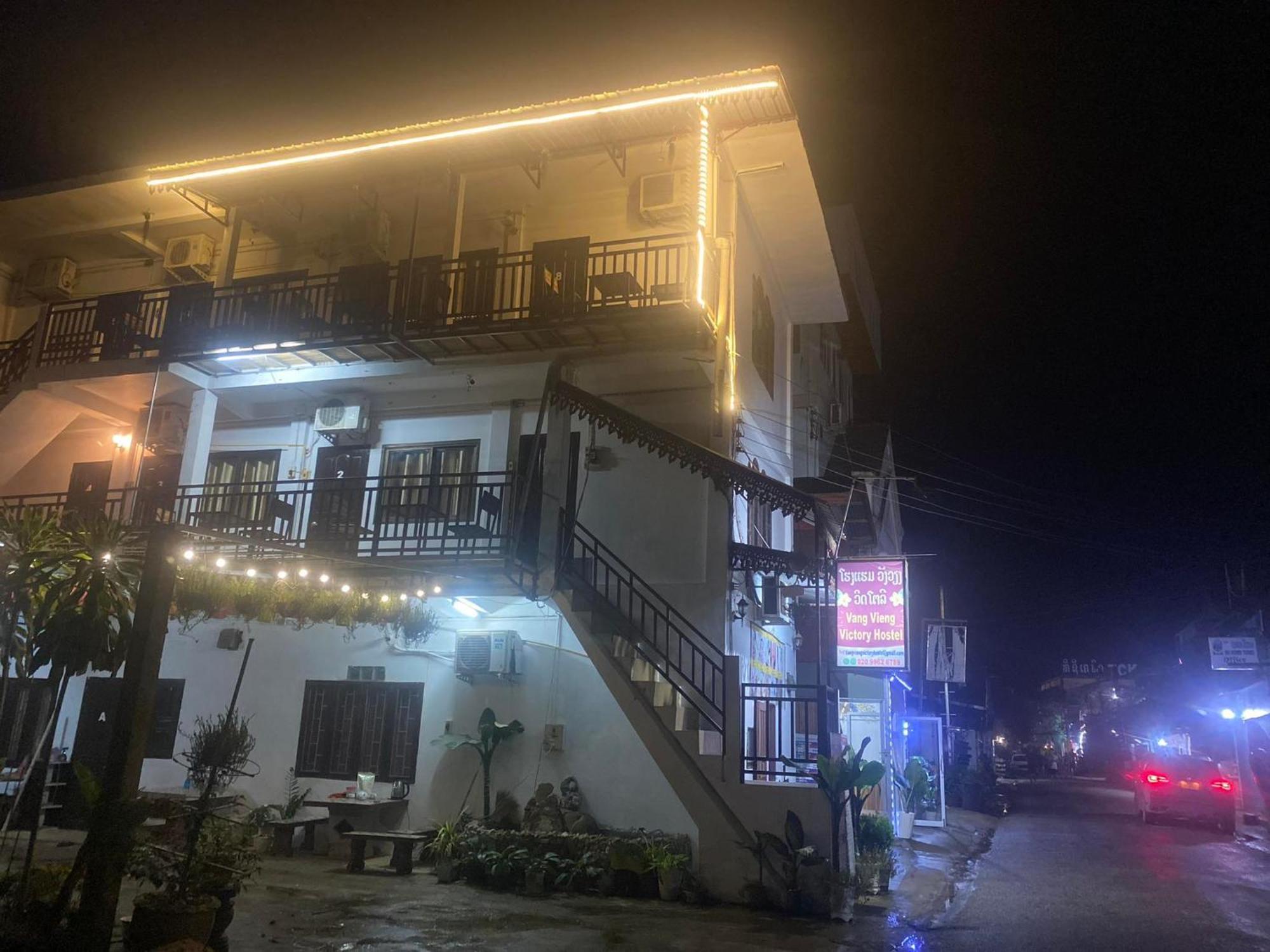 Vang Vieng Victory Hostel المظهر الخارجي الصورة